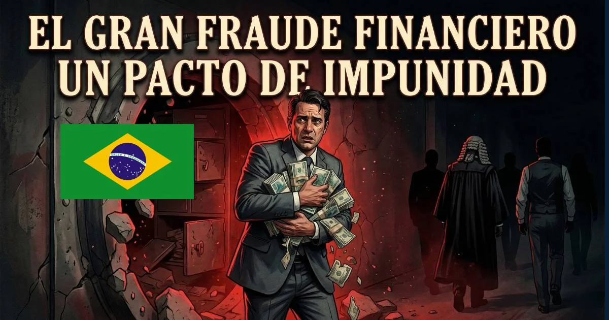 El mayor fraude de Brasil: Banco Master, el banco que compró políticos, jueces y silencio!