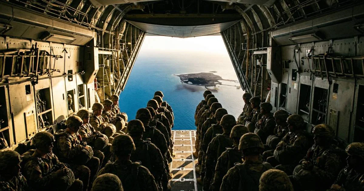 Trump impone condiciones para la Paz, Irán dice que no negocia, y mientras están llegando la fuerza de Elite para tomar la isla petrolera en Iran