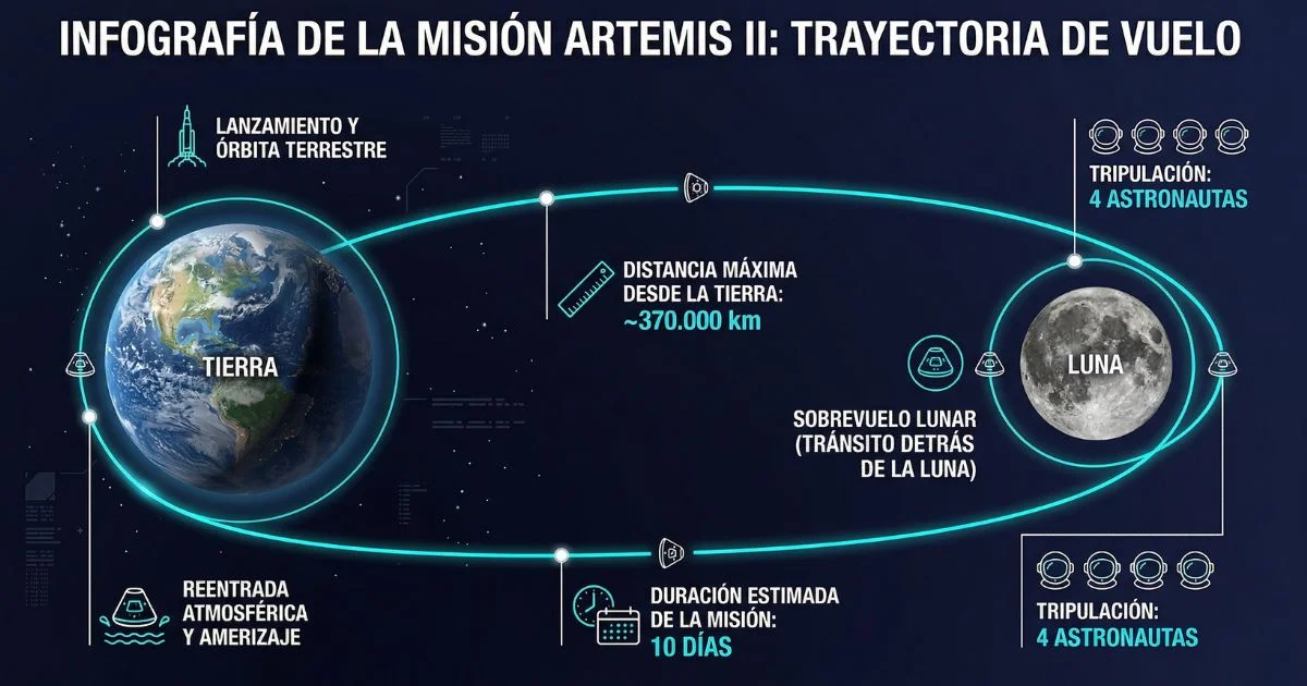 Volvemos a la luna! Artemis II despega hoy: La humanidad vuelve a la Luna después de 54 años